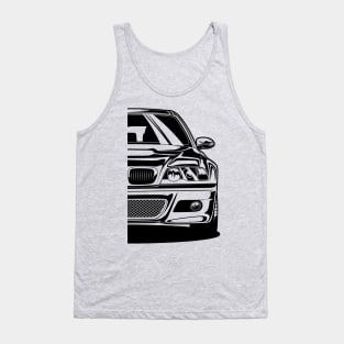 M3 E46 Coupe Line Art Tank Top